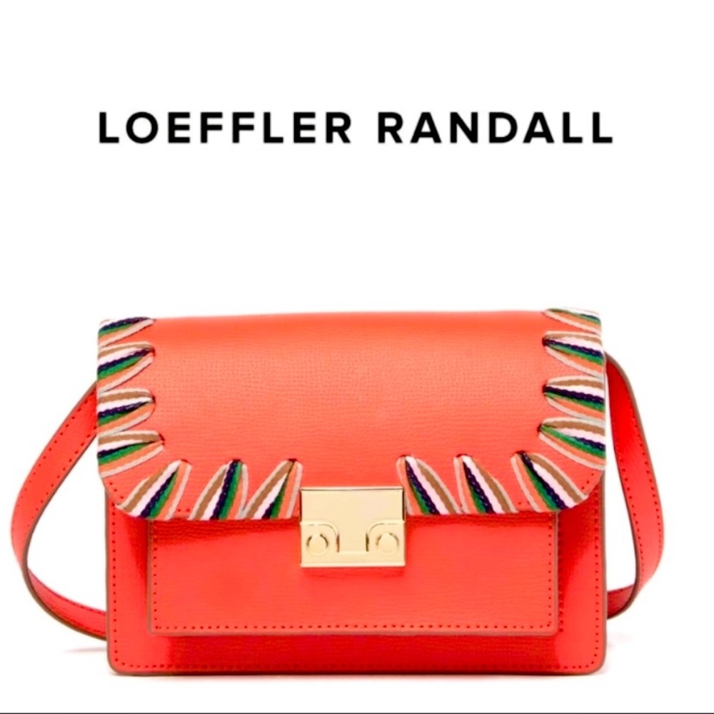 NWT LOEFFLER RANDALL Leather Crossbody Bag